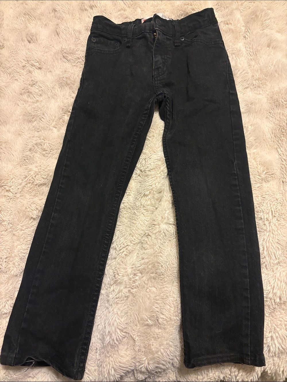 Levi's 511 kids Black Straight Jeans size 8reg